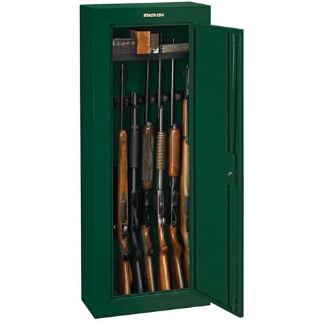 stack-on gcb-908 steel 8 gun security cabinet green|stack on security cabinets.